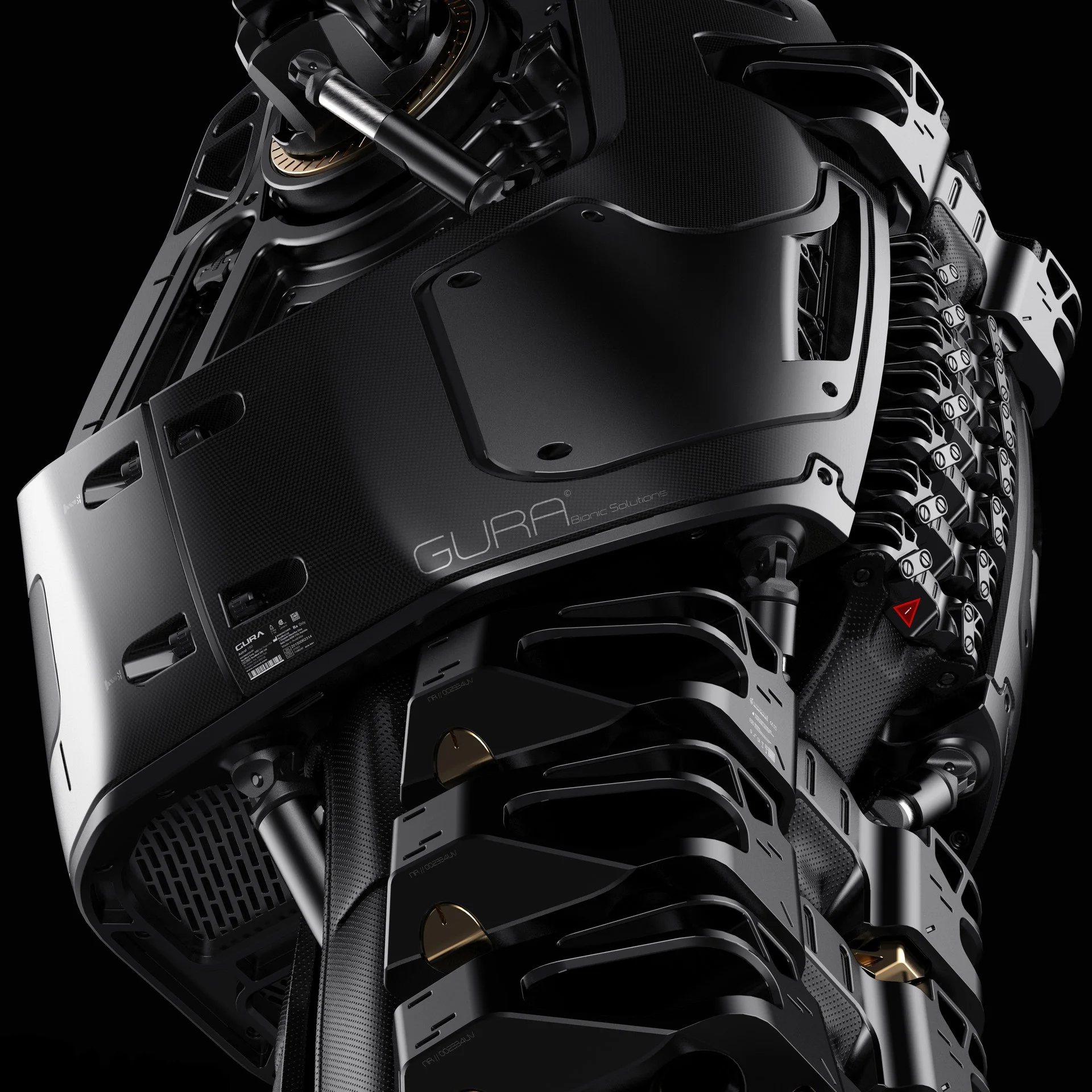 GURA Bionic Solutions — mechanical design detail