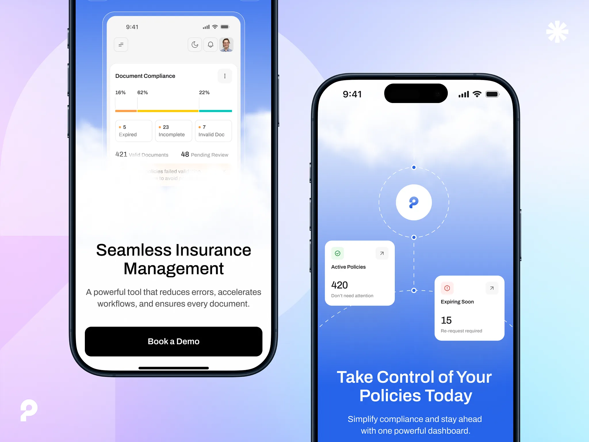 PolicyPilot Landing Page case study visual 02
